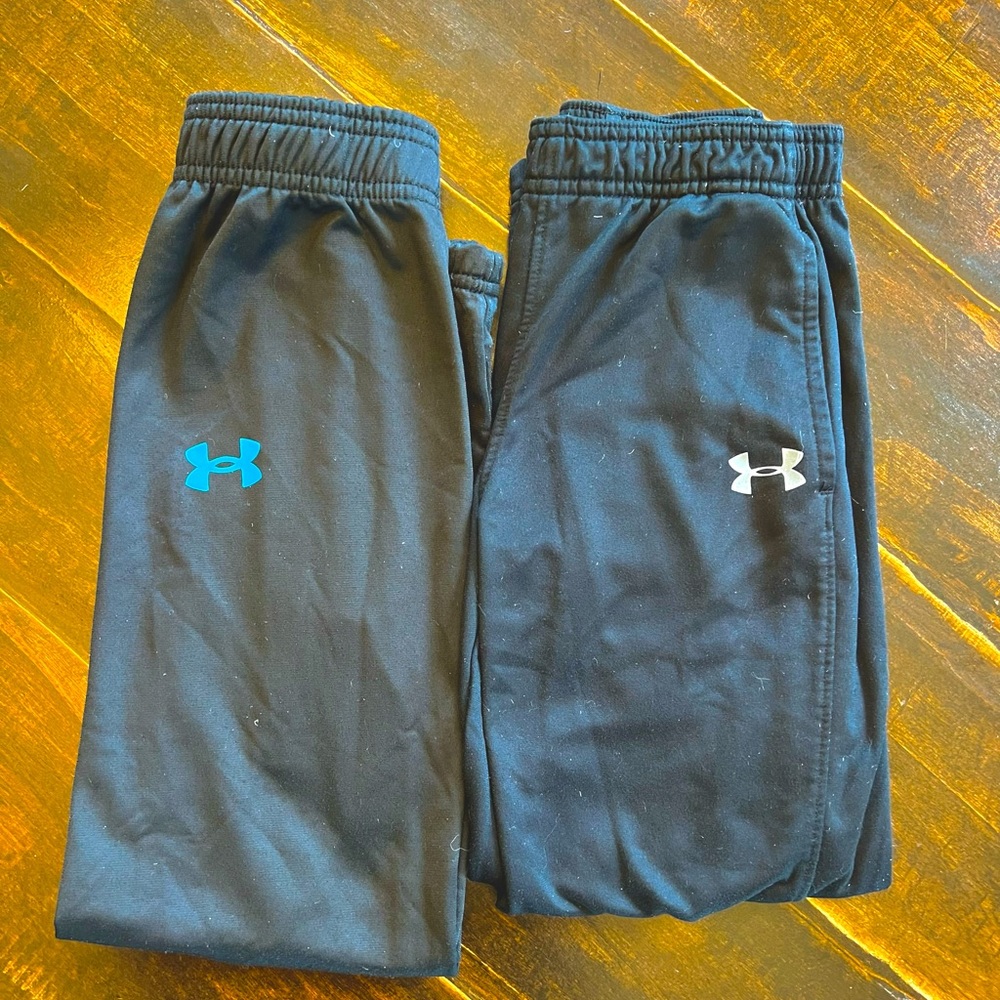 2 Boys size 7 Under Armor Pants